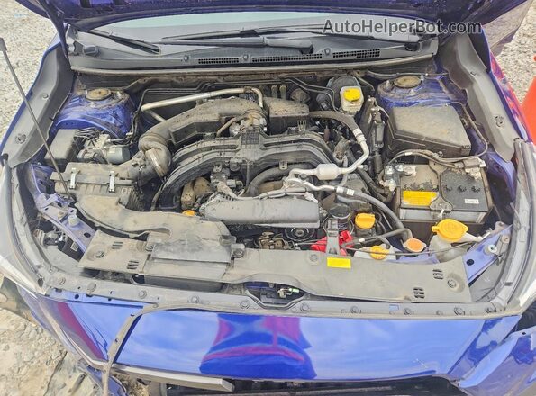 JF2GUHDC2SH275865 2025 SUBARU CROSSTREK Blue Rear interior view
