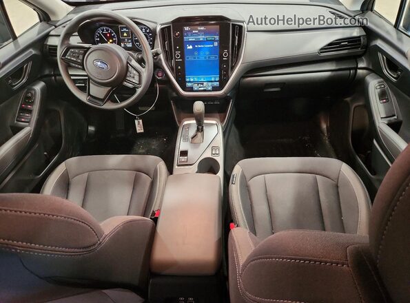 JF2GUHDC2SH326619 2025 SUBARU CROSSTREK Blue Dashboard view