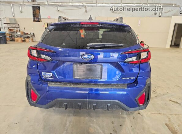 JF2GUHDC2SH326619 2025 SUBARU CROSSTREK Blue Rear view