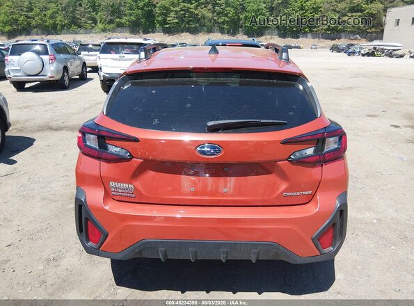 JF2GUHDC3SH228215 2025 SUBARU CROSSTREK Orange 