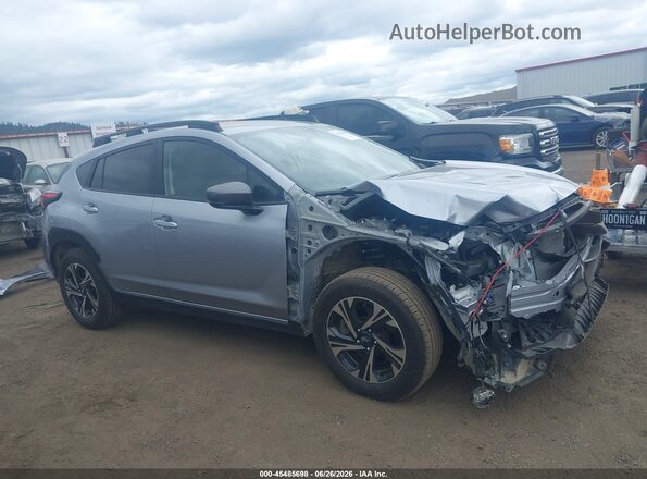 JF2GUHDC4S8222648 2025 SUBARU CROSSTREK Silver Սալոնի 360 աստիճան տեսք
