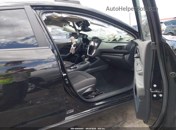 JF2GUHDC4S8274622 2025 SUBARU CROSSTREK Black Front interior view