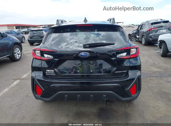 JF2GUHDC4S8274622 2025 SUBARU CROSSTREK Black 