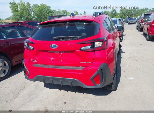 JF2GUHDC4SH305562 2025 SUBARU CROSSTREK Red 