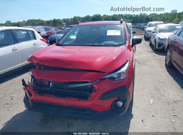 JF2GUHDC4SH305562 2025 SUBARU CROSSTREK Red Vista del cuadro de instrumentos
