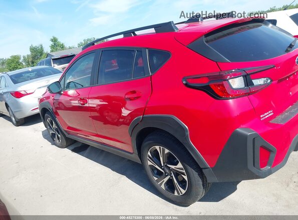 JF2GUHDC4SH305562 2025 SUBARU CROSSTREK Red Vista interior de 360 grados