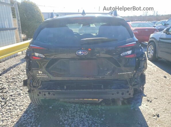 JF2GUHDC5S8325903 2025 SUBARU CROSSTREK Black Widok z tyłu