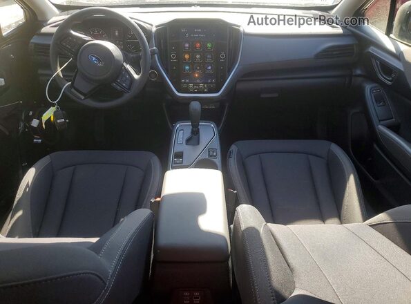 JF2GUHDC5S8325903 2025 SUBARU CROSSTREK Black Widok deski rozdzielczej