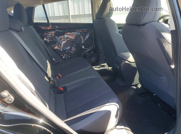 JF2GUHDC5S8325903 2025 SUBARU CROSSTREK Black Widok wnętrza z tyłu