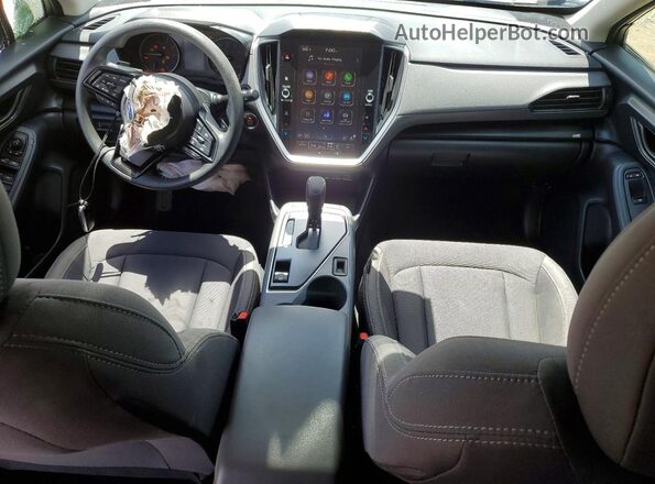 JF2GUHDC5S8343012 2025 SUBARU CROSSTREK Gray Widok deski rozdzielczej