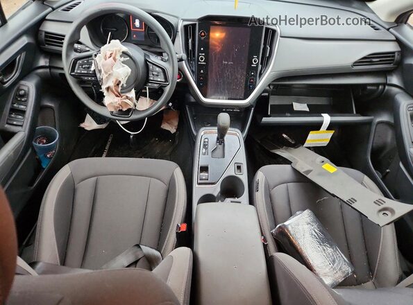 JF2GUHDC5SH280672 2025 SUBARU CROSSTREK Blue Dashboard view