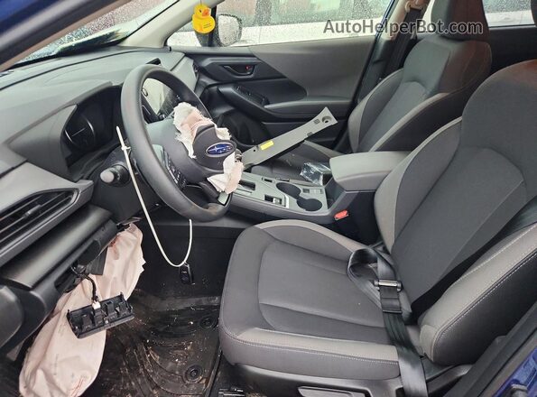 JF2GUHDC5SH280672 2025 SUBARU CROSSTREK Blue Front interior view