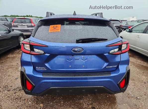 JF2GUHDC5SH280672 2025 SUBARU CROSSTREK Blue Rear view