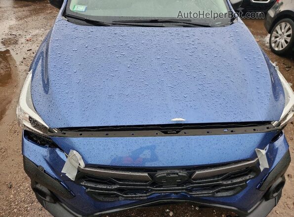 JF2GUHDC5SH280672 2025 SUBARU CROSSTREK Blue Rear interior view