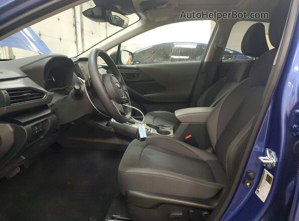 JF2GUHDC5SH321737 2025 SUBARU CROSSTREK Синий Вид салона спереди