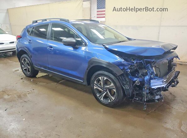 JF2GUHDC5SH321737 2025 SUBARU CROSSTREK Синий Передняя правая четверть