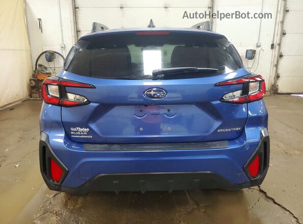 JF2GUHDC5SH321737 2025 SUBARU CROSSTREK Синий Вид сзади