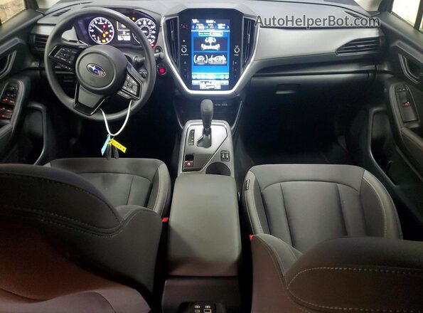 JF2GUHDC5SH321737 2025 SUBARU CROSSTREK Синий Вид панели приборов