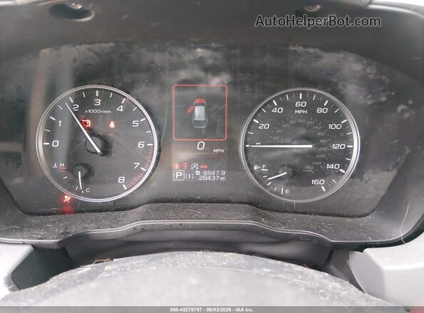 JF2GUHDC6S8253965 2025 SUBARU CROSSTREK Silver უკანა სავარძლების ხედი