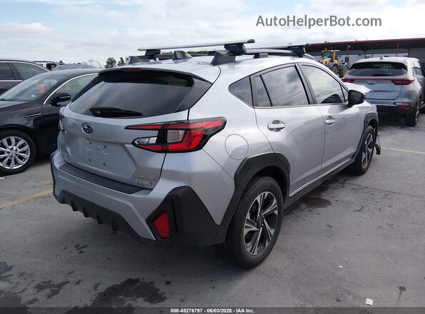 JF2GUHDC6S8253965 2025 SUBARU CROSSTREK Silver უკანა მარჯვენა