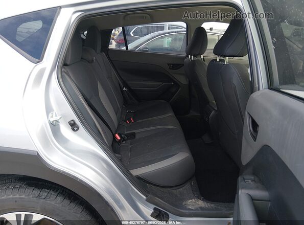 JF2GUHDC6S8253965 2025 SUBARU CROSSTREK Silver VIN კოდის სტიკერის ხედი