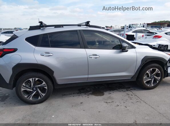 JF2GUHDC6S8253965 2025 SUBARU CROSSTREK Silver უკანა სალონის ხედი