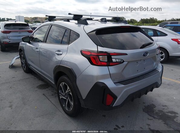 JF2GUHDC6S8253965 2025 SUBARU CROSSTREK Silver უკანა მარცხენა