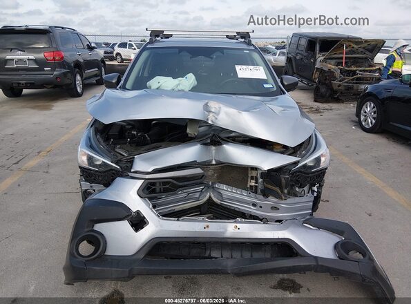 JF2GUHDC6S8253965 2025 SUBARU CROSSTREK Silver ხელსაწყოთა პანელის ხედი