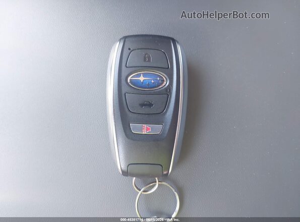 JF2GUHDC6S8273214 2025 SUBARU CROSSTREK Gray Вид панелі приладів