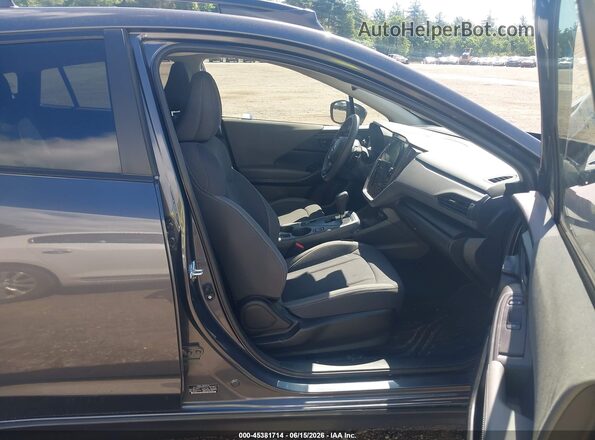 JF2GUHDC6S8273214 2025 SUBARU CROSSTREK Gray Вид салону спереду