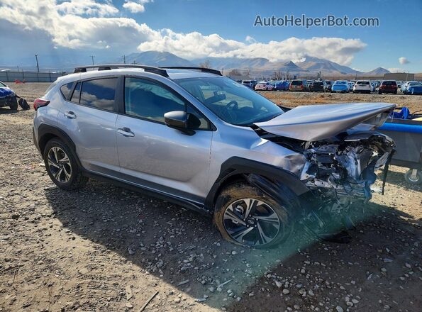 JF2GUHDC6S8344850 2025 SUBARU CROSSTREK Silver Przód prawy