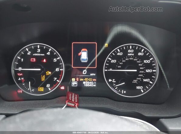 JF2GUHDC6SH226085 2025 SUBARU CROSSTREK Silver Vista de los asientos traseros