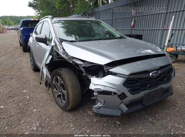 JF2GUHDC6SH226085 2025 SUBARU CROSSTREK Silver Vista frontal