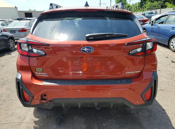 JF2GUHDC6SH329054 2025 SUBARU CROSSTREK Оранжевый Вид сзади