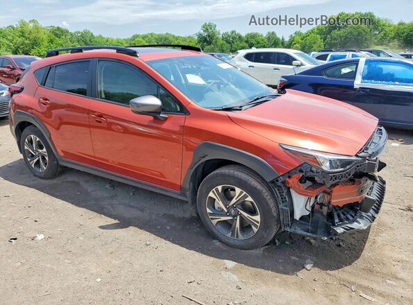 JF2GUHDC6SH329054 2025 SUBARU CROSSTREK Оранжевый Передняя правая четверть