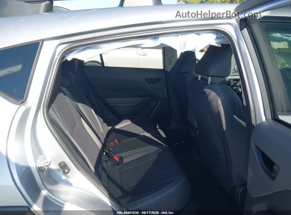 JF2GUHDC7S8260438 2025 SUBARU CROSSTREK Silver Vista de la etiqueta del VIN