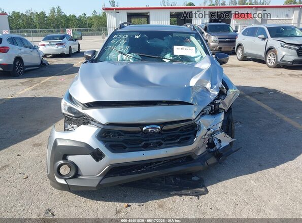 JF2GUHDC7S8260438 2025 SUBARU CROSSTREK Silver Vista del cuadro de instrumentos