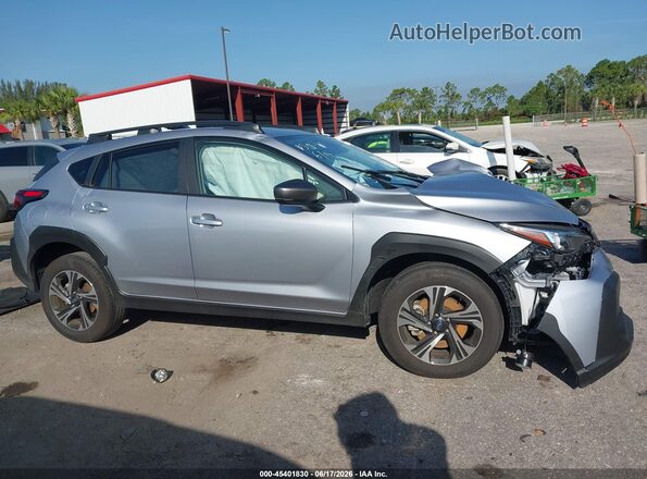 JF2GUHDC7S8260438 2025 SUBARU CROSSTREK Silver Vista interior trasera
