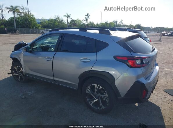 JF2GUHDC7S8260438 2025 SUBARU CROSSTREK Silver Trasero izquierdo