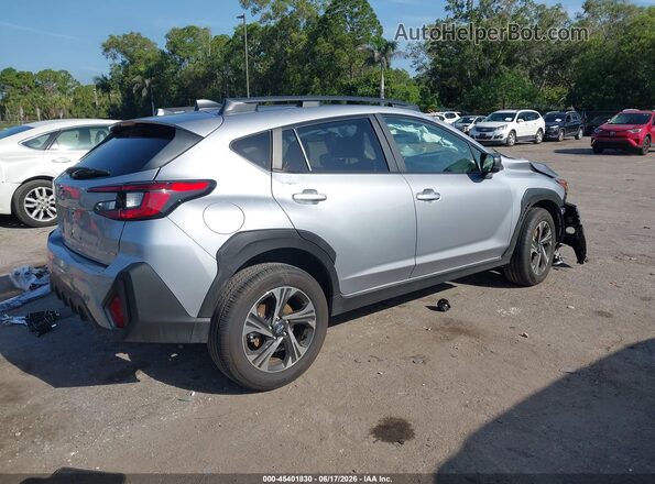 JF2GUHDC7S8260438 2025 SUBARU CROSSTREK Silver Trasero derecho