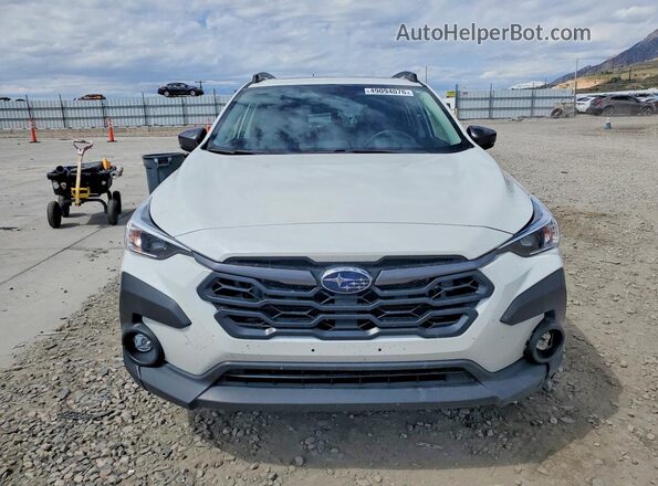 JF2GUHDC7SH210784 2025 SUBARU CROSSTREK White Դիմացի տեսք