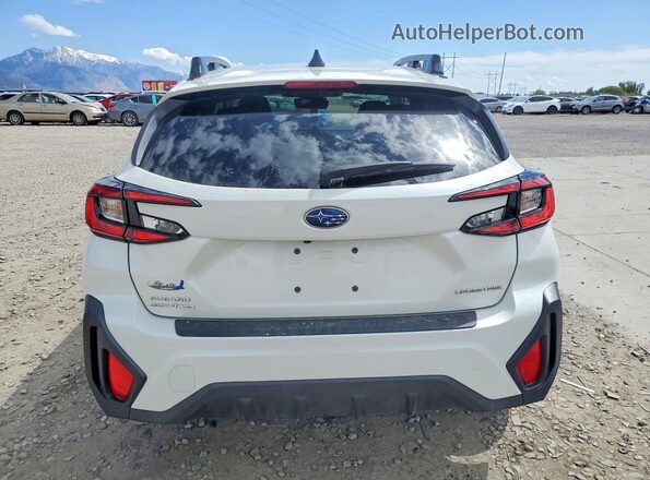 JF2GUHDC7SH210784 2025 SUBARU CROSSTREK White Հետևի տեսք