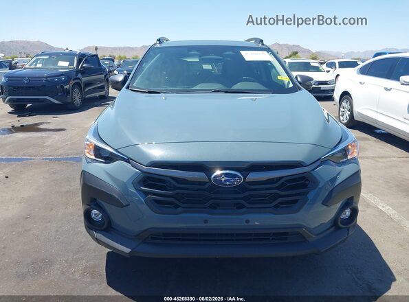 JF2GUHDC8S8238321 2025 SUBARU CROSSTREK Silver Widok zestawu wskaźników