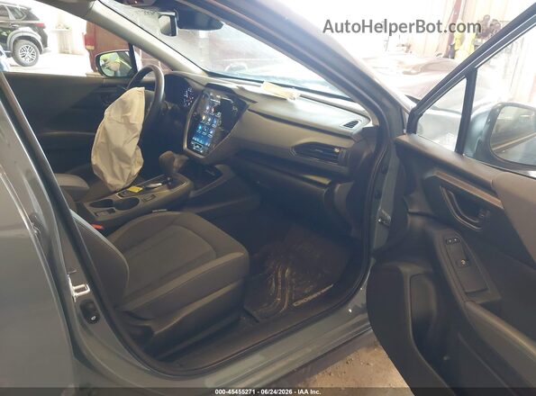 JF2GUHDC8S8249092 2025 SUBARU CROSSTREK Серый Вид салона спереди