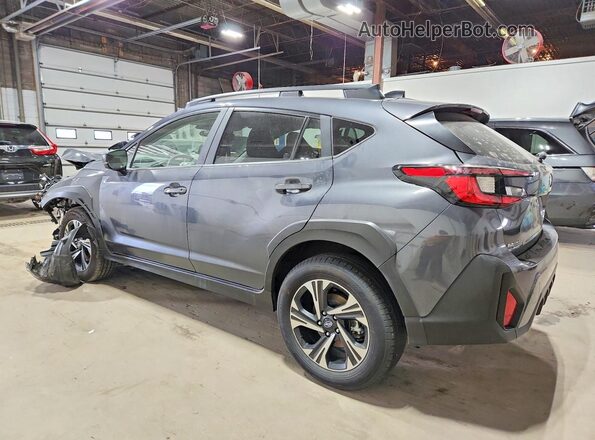JF2GUHDC8S8339813 2025 SUBARU CROSSTREK Gray Trasero izquierdo