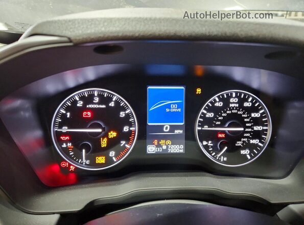 JF2GUHDC8S8339813 2025 SUBARU CROSSTREK Gray Vista del cuadro de instrumentos