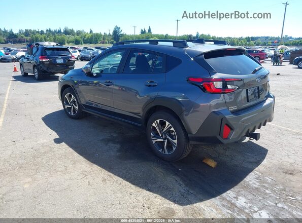 JF2GUHDC8S8345207 2025 SUBARU CROSSTREK Серый Задняя левая четверть