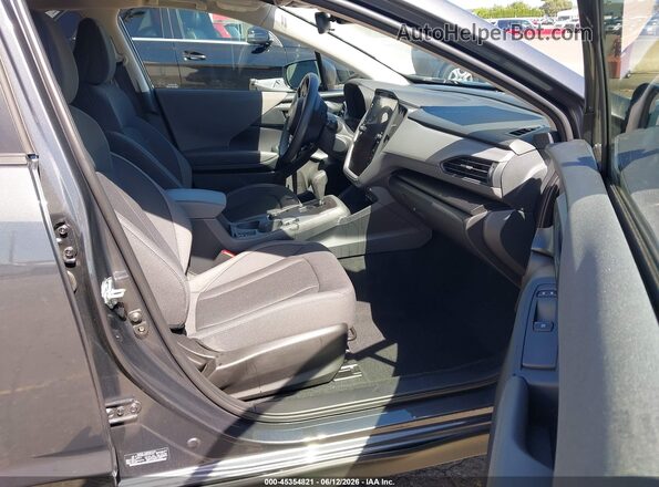 JF2GUHDC8S8345207 2025 SUBARU CROSSTREK Серый Вид салона спереди