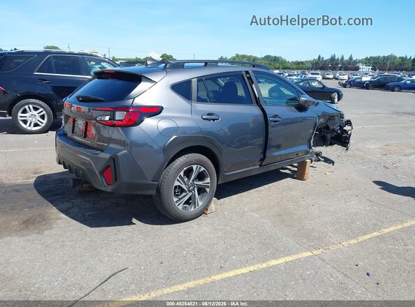 JF2GUHDC8S8345207 2025 SUBARU CROSSTREK Серый Задняя правая четверть
