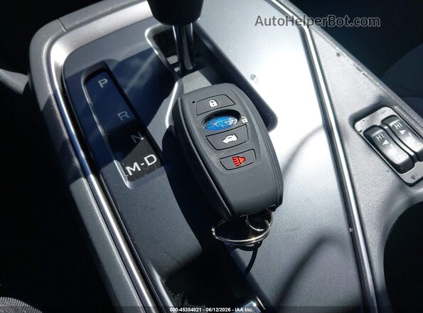 JF2GUHDC8S8345207 2025 SUBARU CROSSTREK Серый Вид панели приборов